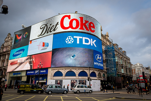 Piccadilly Circus is a road junction and public space of London's West End in the City of Westminster, built in 1819 to connect Regent Street with Piccadilly.