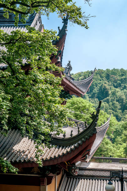 istock China, Hangzhou. Monastery Soul SanctuaryTemple (Lininsy). 642186820