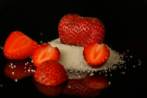 Popular fruit, strawberry