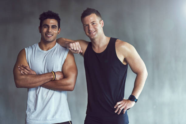 istock We push each other to personal bests 642194226