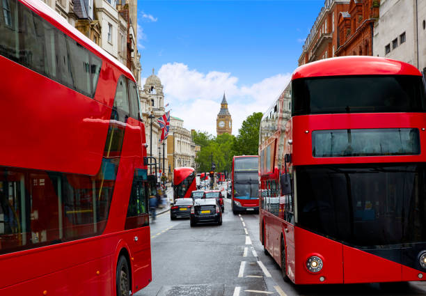 istock London Big Ben from Trafalgar Square traffic 642195614