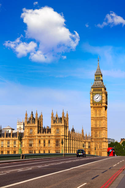 istock Big Ben Clock Tower in London England 642199744