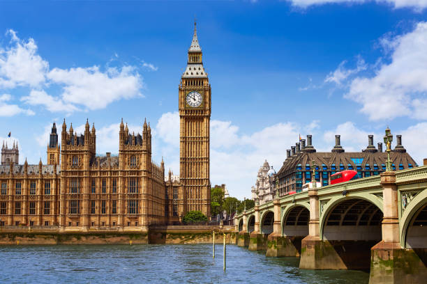istock Big Ben London Clock tower in UK Thames 642204672