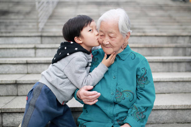 istock Happy Asian family 642208896