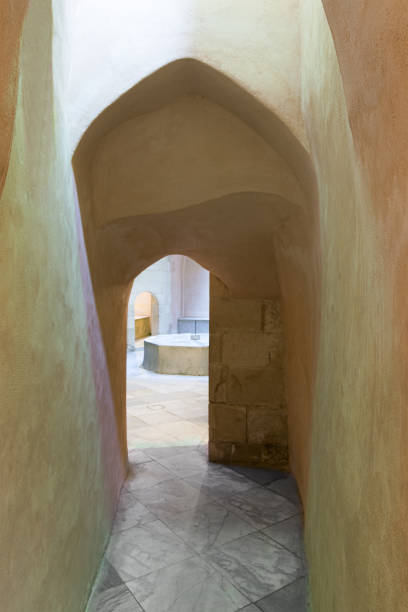 istock Aged narrow dark vaulted passage, Medieval Cairo, Egypt 642219974
