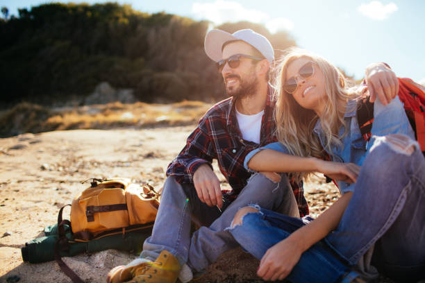 istock Couple on a city break 642231230