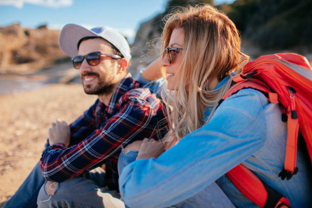 istock Couple on a city break 642231506