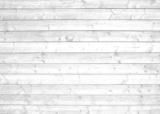 istock Light grey wooden planks background 642234702