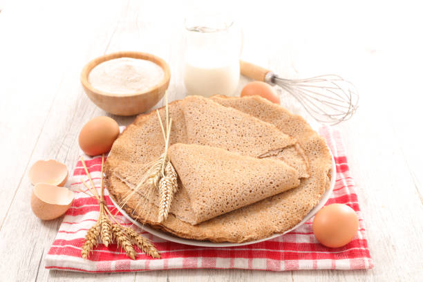 istock buckwheat crepe with ingredients 642245334