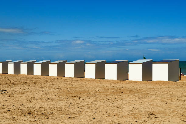 istock Beach cabins at the Northsea 642245614