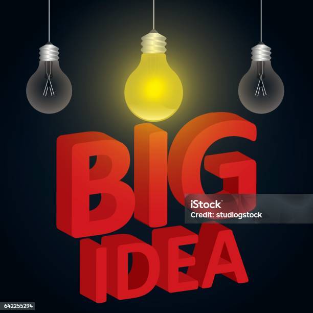 Large Creative Creative Big Idea Graphic Stock Illustration - Download Image Now ...