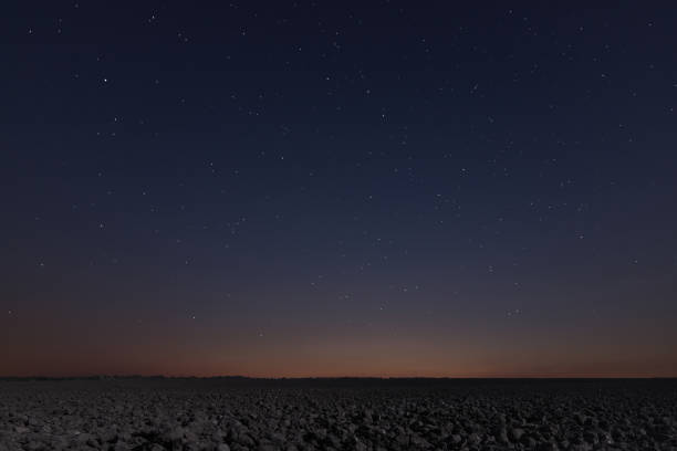 istock Night background. Night starry sky. Night sky with stars 642257470