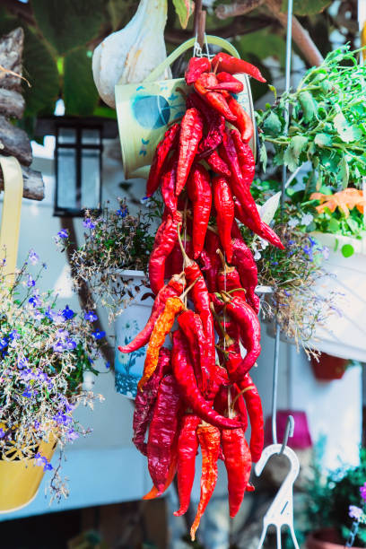 istock Bunch of red chili peppers 642258758