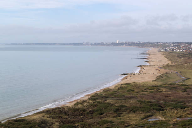 istock Bournemouth Beaches from Hengistbury Head 642259190