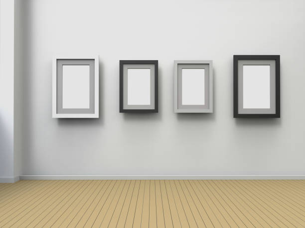 istock Art Frame Modern In Living Room decor and Minimal style 642261442