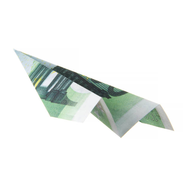 istock origami airplane from banknotes 642277664