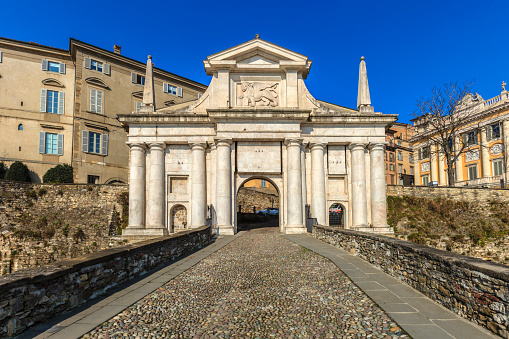 Bergamo Alta, Porta San Giacomo - Italy