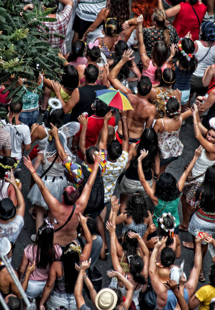 carnaval de rua em são paulo, brasil - carnaval sao paulo - fotografias e filmes do acervo