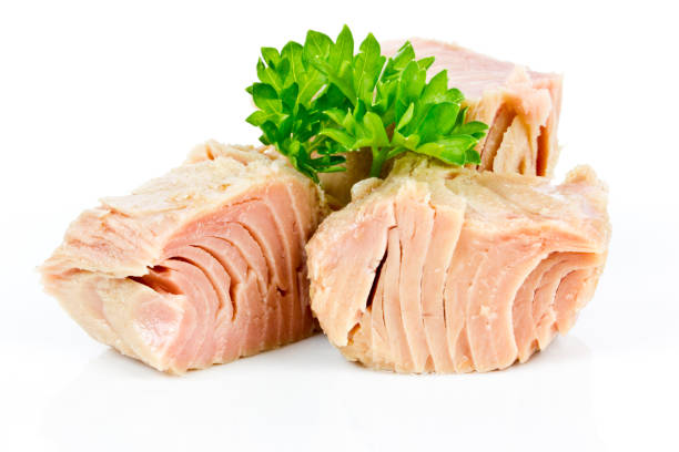 atum isolado - tuna tuna steak raw freshness imagens e fotografias de stock