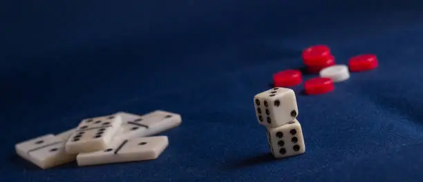 Photo of items for table games