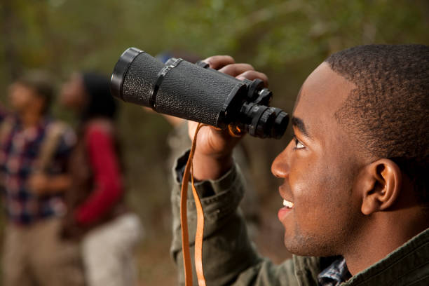 istock Friends enjoy nature on camping/hiking trip. 642323678