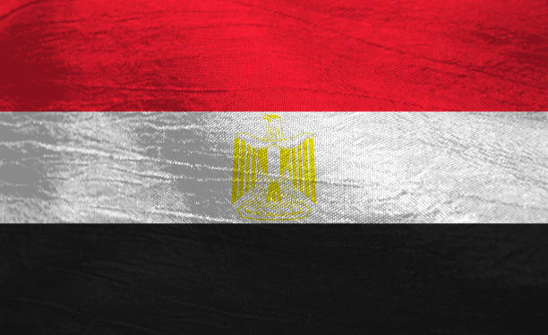 istock National flag of Egypt 642339718