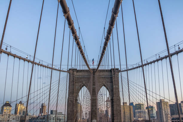 istock The Brooklyn Bridge - New York, USA 642346100