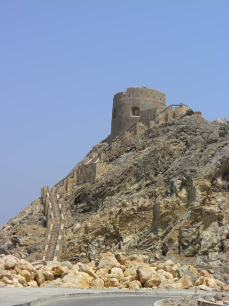 Oman Fort stock photo