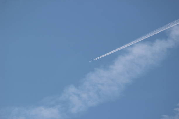 istock Contrail and the sky Part 19 642400388