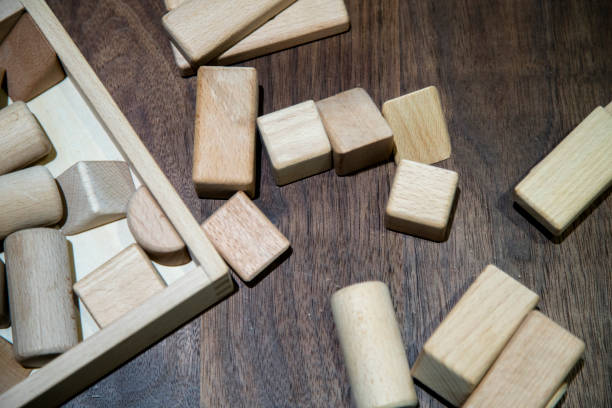 istock wooden tangram puzzle 642402782