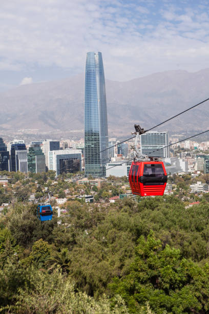 istock Cable car in Santiago de Chile 642416650