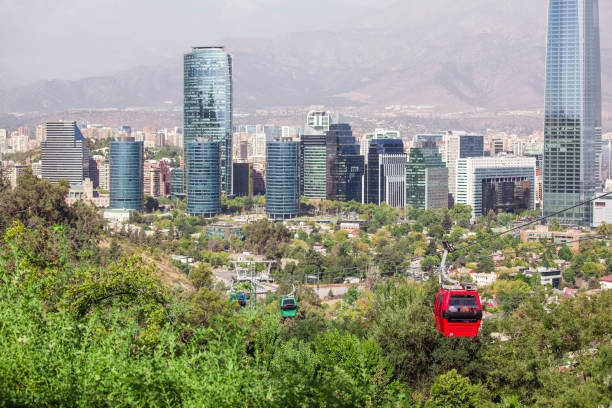 istock Cable car in Santiago de Chile 642420334