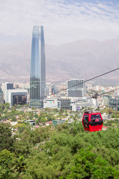 istock Cable car in Santiago de Chile 642420968