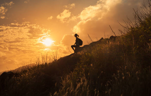 istock Woman enjoying the beautiful view 642444816