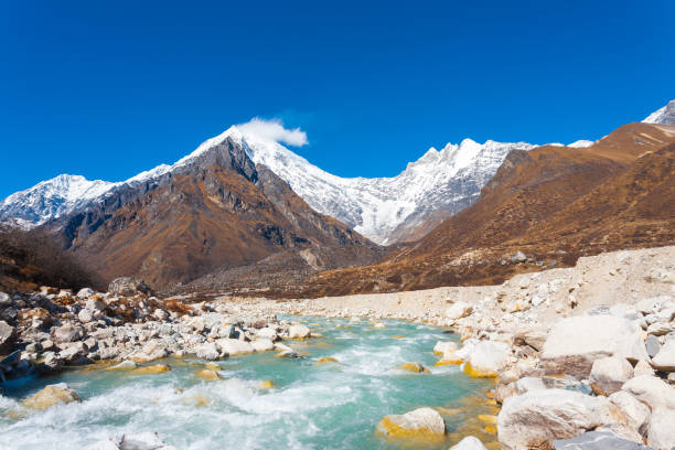 istock Langtang Lirung Peak Himalaya Mountains River H 642456852