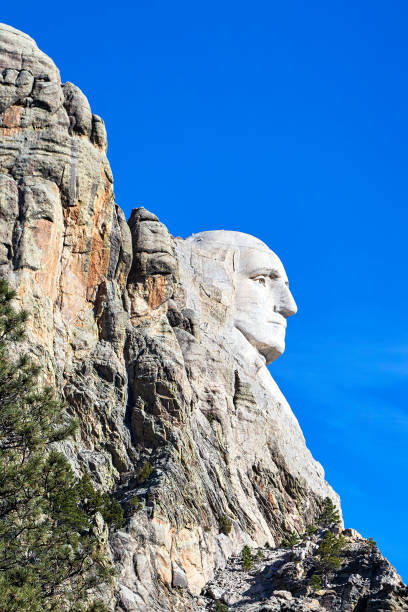 istock George Washington at Mount Rushmore National Monument. 642460392