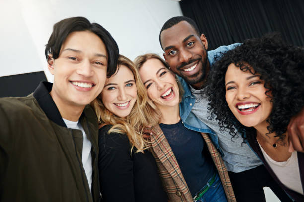 istock The happiest team around 642501452