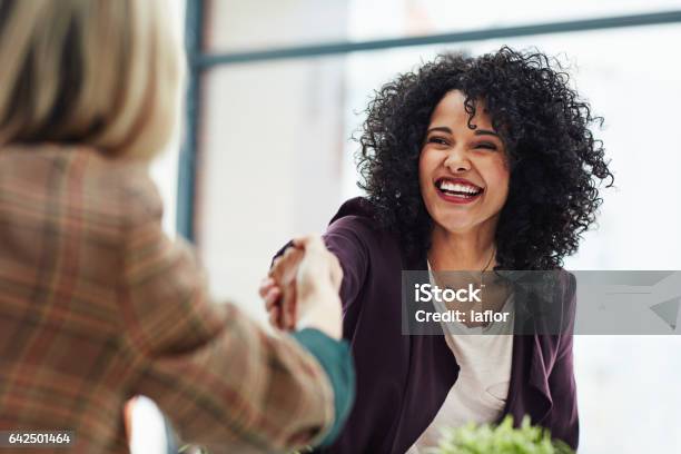 Wonderful Ill See You First Thing On Monday Stock Photo - Download Image Now - Handshake, Business, Human Resources