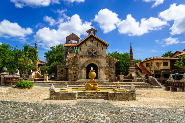 Old village in Dominican republic Altos de Chavon