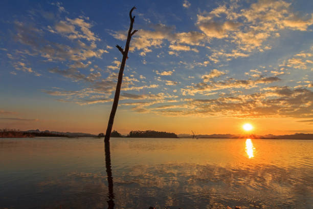 istock sunset at the lake 642516054