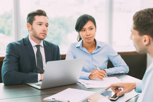 istock Business Team Meeting in Office 3 642524670