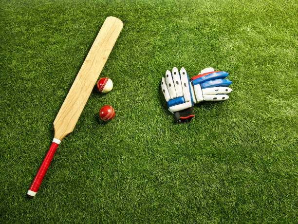 The tools for a cricket The unbranded tools for a cricket player cricket bat stock pictures, royalty-free photos & images