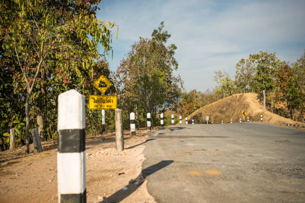 istock Street in the mountains, Pai, Thailand 642536558