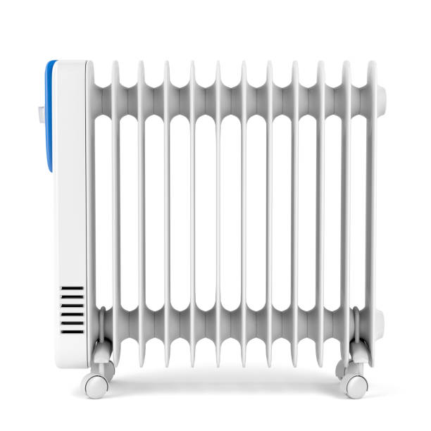 istock Oil-filled radiator heater 642542670