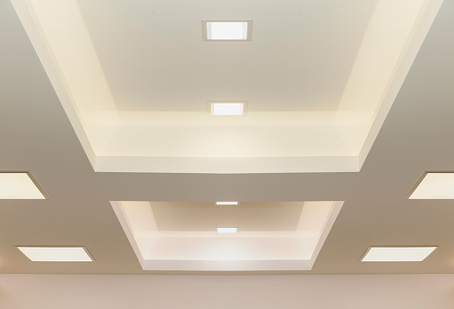 modern ceiling lights, graphic background