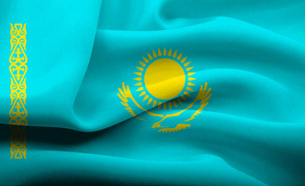 istock Flag of Kazakhstan 642573896