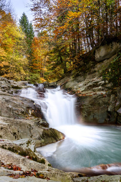 istock Waterfall of the Cube, Selva de Irati, Navarra 642574388