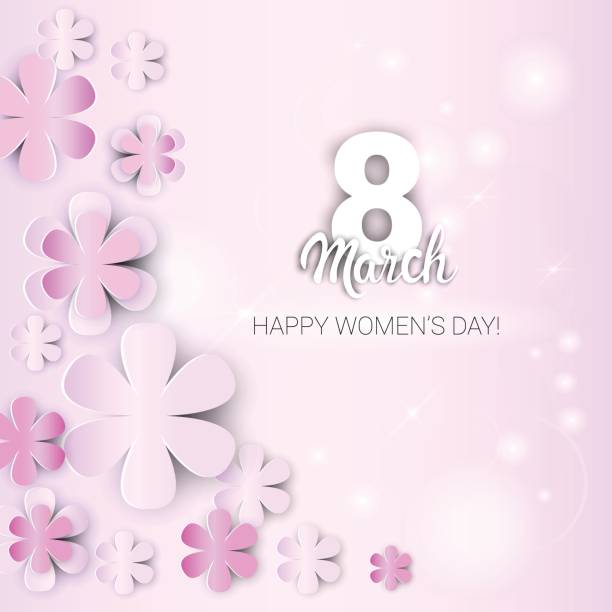 istock 8 March International Women Day Greeting Card 642582076