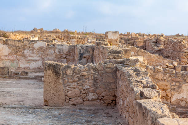 istock Ancient Mosaics in the Archaeological Site, Paphos 642591234