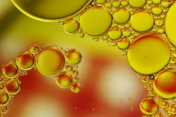 istock Oil in water abstract background 642592230